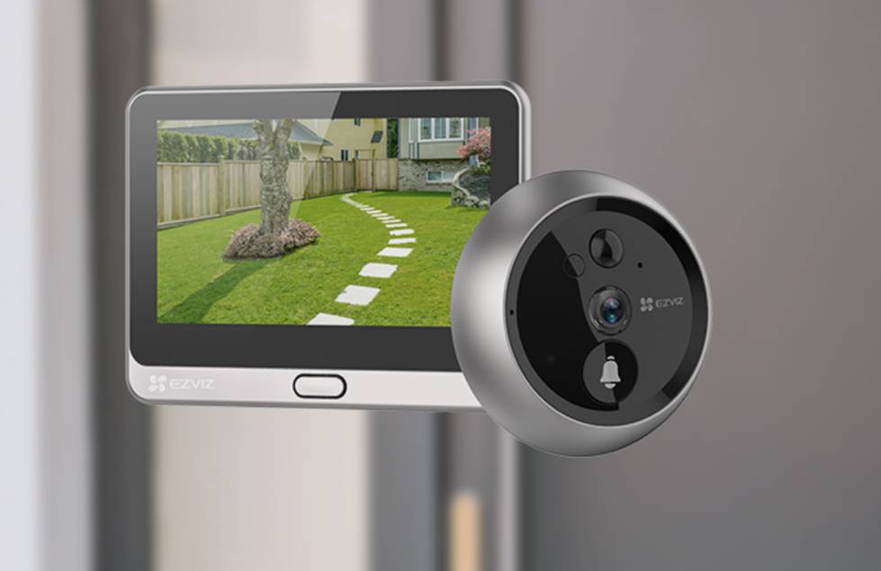 EZVIZ CP4 spioncino digitale a batteria: Scelta sicura per casa tua