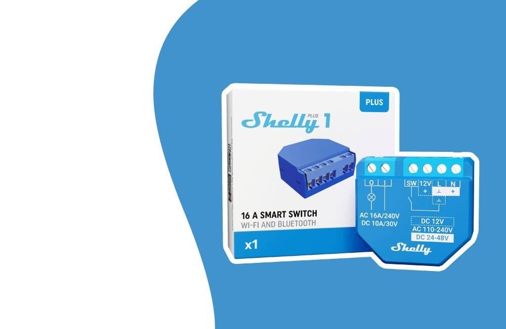 Shelly Plus 1 interruttore WiFi: scelta ideale per la casa intelligente