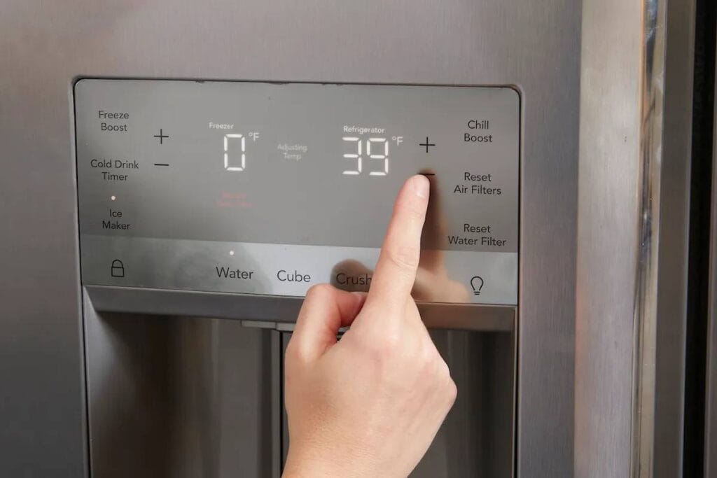 Come regolare la temperatura del frigorifero LG No Frost facilmente